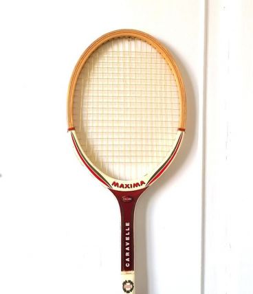 Maxima Caravelle , raquette de tennis vintage 1970 