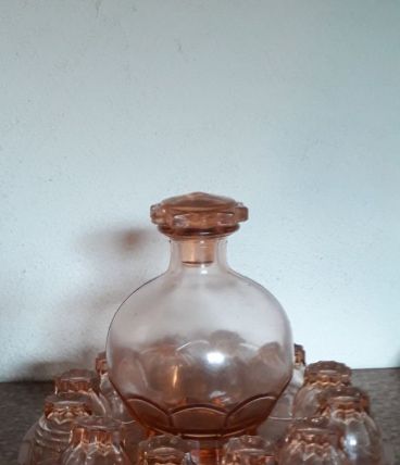 Service à liqueur Rosaline.