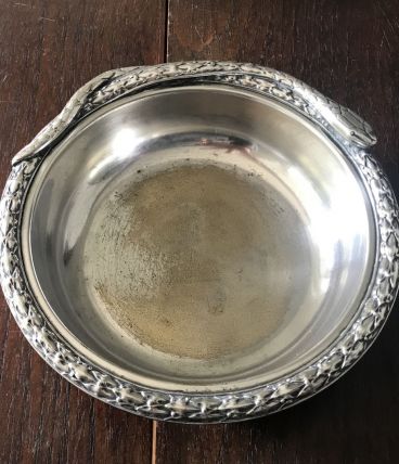 Cendrier Métal argenté