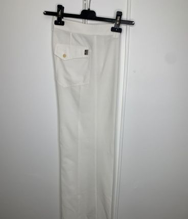 Pantalon droit blanc Cop Copine