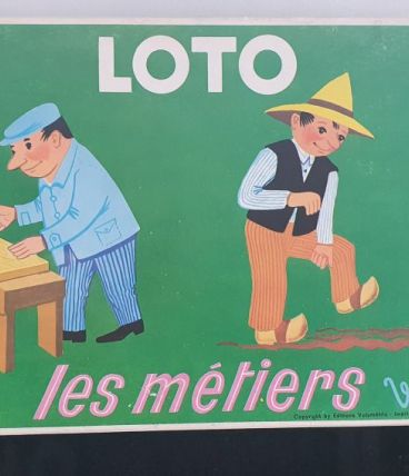 Loto des métiers, jeu Vintage