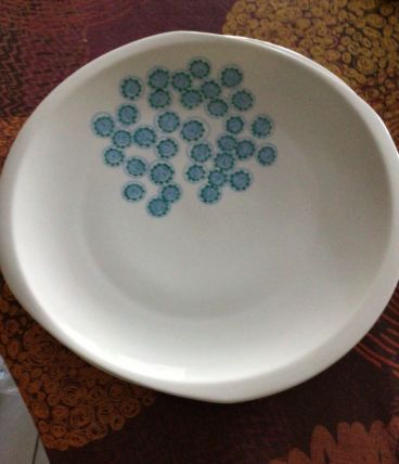 Service de vaisselle années 1970 en porcelaine de Limoges 