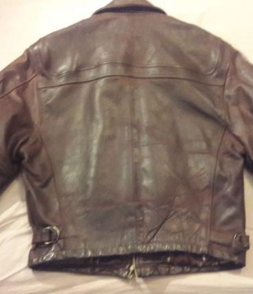 Blouson cuir  REDSKINS vintage