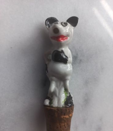 Bouchon en porcelaine bec verseur Mickey Mouse