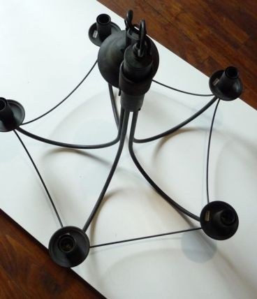 Suspension plafonnier en fer