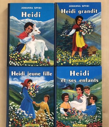 Heidi - Johanna Spyri- Edition Flammarion 1958