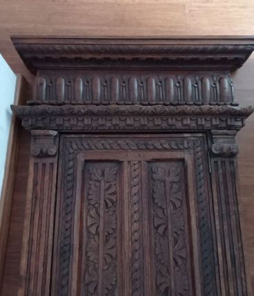 Porte de décoration bois