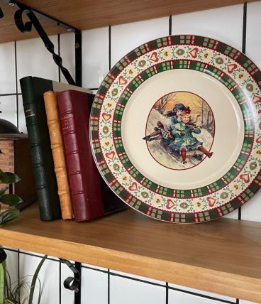 Assiette plate NIDERVILLER Saint-Petersbourg