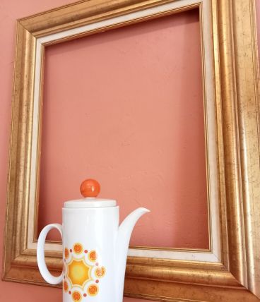 Cafetiere vintage porcelaine