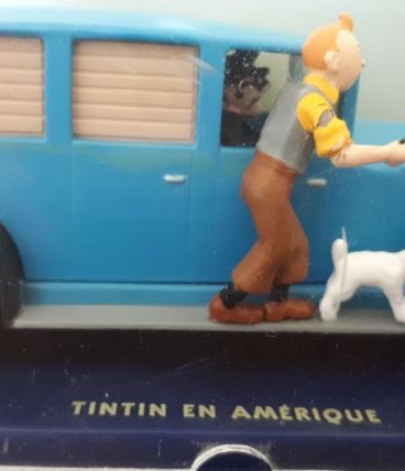 Le taxi de Tintin en Amérique