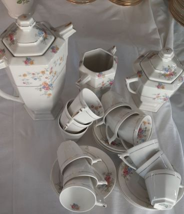 Ensemble thé porcelaine Limoges