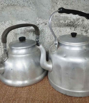 BOUILLOIRES ALU POUR DECO VINTAGE