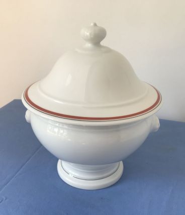 Soupière Porcelaine Bistrot