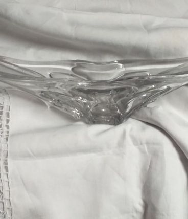 JOLIE COUPE A FRUIT EN CRISTAL ART DECO