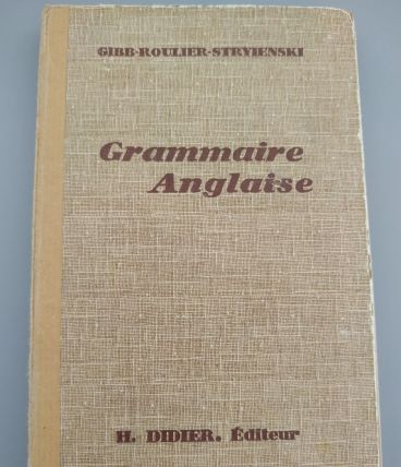 Grammaire anglaise H.Didier