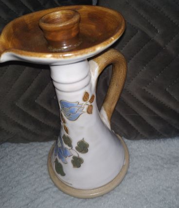 Céramique unique  signée l'ARDICHOIS "  bougeoi 