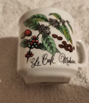 5 tasses à café Mokarex vintages 