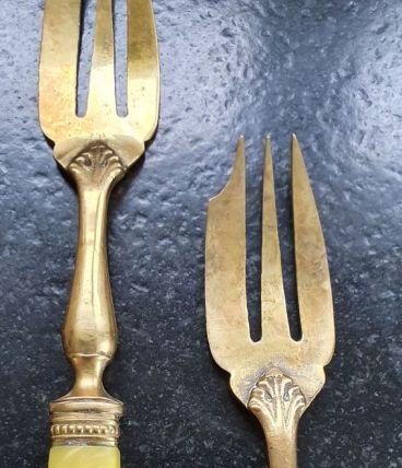 Fourchettes à dessert vintage