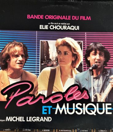 Disque vinyle 33 tours BO du film "Paroles et musique"