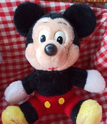 Peluche vintage Walt Disney Mickey Mouse 