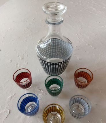 Service verre et carafe