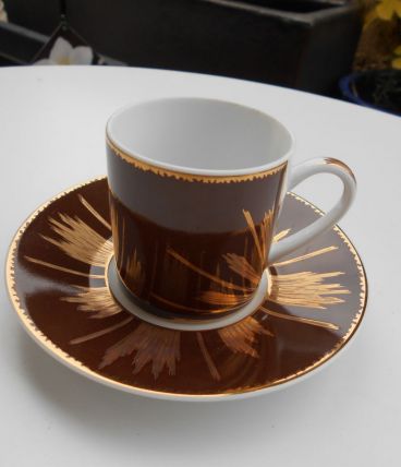 TASSE CHRISTIAN LACROIX NEUF PRUNE BORDEAUX  MOCADOR