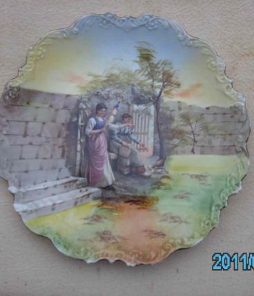 Assiette murale