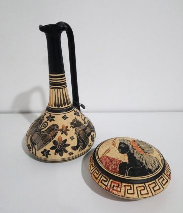 Lot de 2 bibelots en provenance de Grèce 