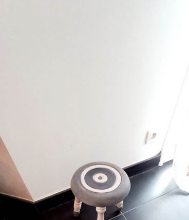 Tabouret vintage relooké