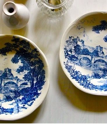 Assiette de décoration