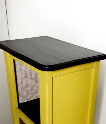 Chevet vintage relooké