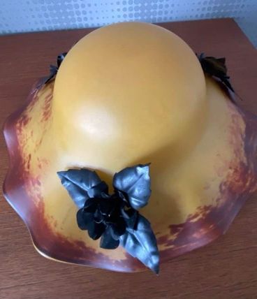 Lustre suspension verre art de france