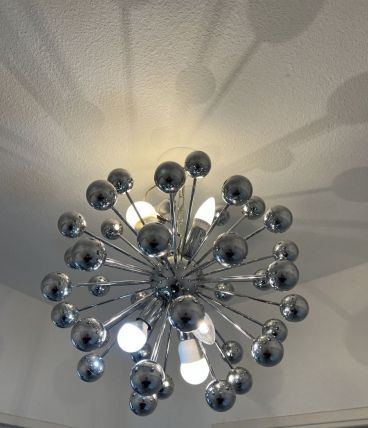 Lustre Spoutnik 6 ampoules 