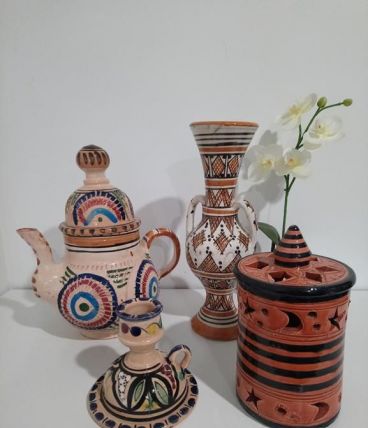 Lot de 4 articles artisanat marocain