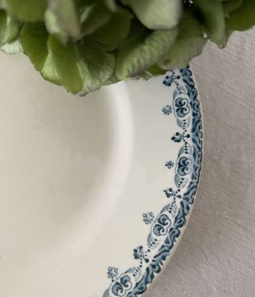 Assiettes Terre de fer H.B &amp; Cie (x8)