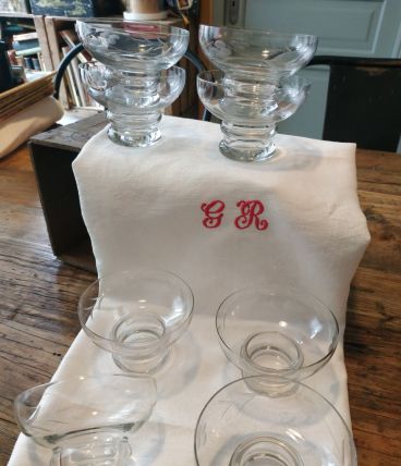 Lot de 10 coupes à champagne