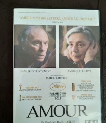 Dvd film intitulé Amour