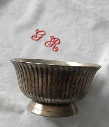 Coupe métal argenté 