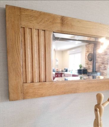 Miroir ancien biseauté 