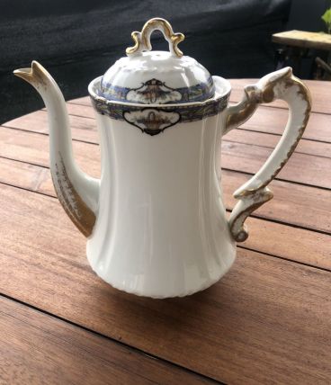 cafetière porcelaine de limoge 