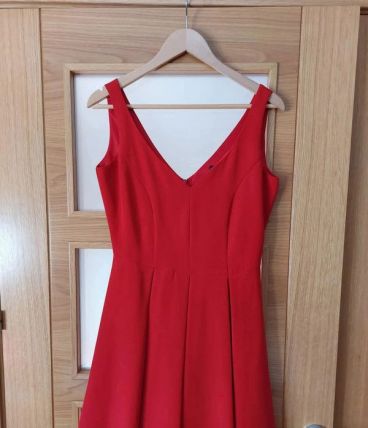 (A) Vestido de fiesta talla 38 Cocktel Green Coast