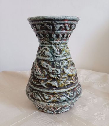 Vase en émail Art Déco