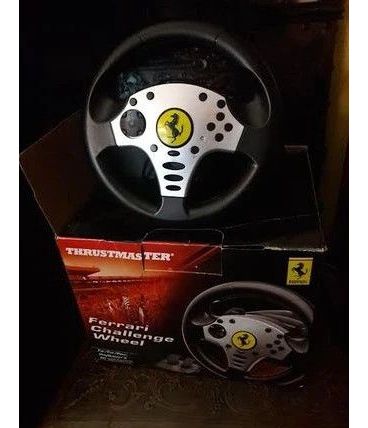 Volant ps3 pc Ferrari thrustmaster challenge wheel Thrustmas