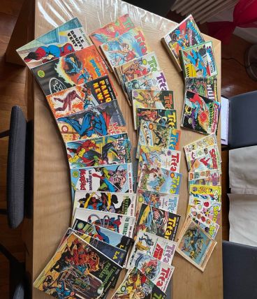 Bonjour, je vend un lot  comics 