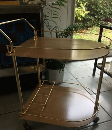 Desserte métal et formica