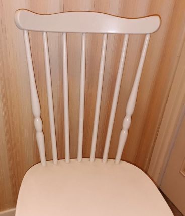 Chaise bistrot blanche modèle Baumann - Tocoma