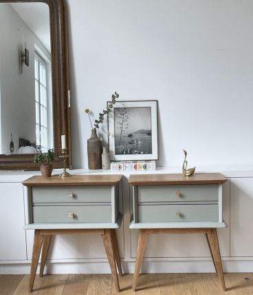 Paire de chevet vintage