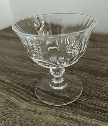 Coupe à champagne en cristal 