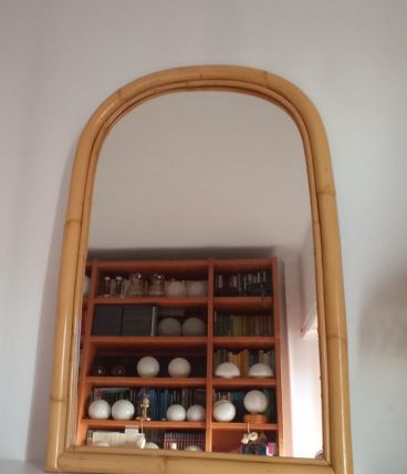 Miroir bois vintage 