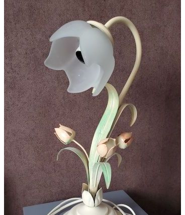 Lampe de chevet fleur